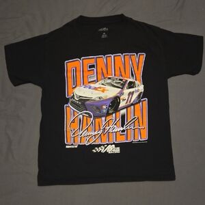Black Denny Hamlin NASCAR Kids T-Shirt